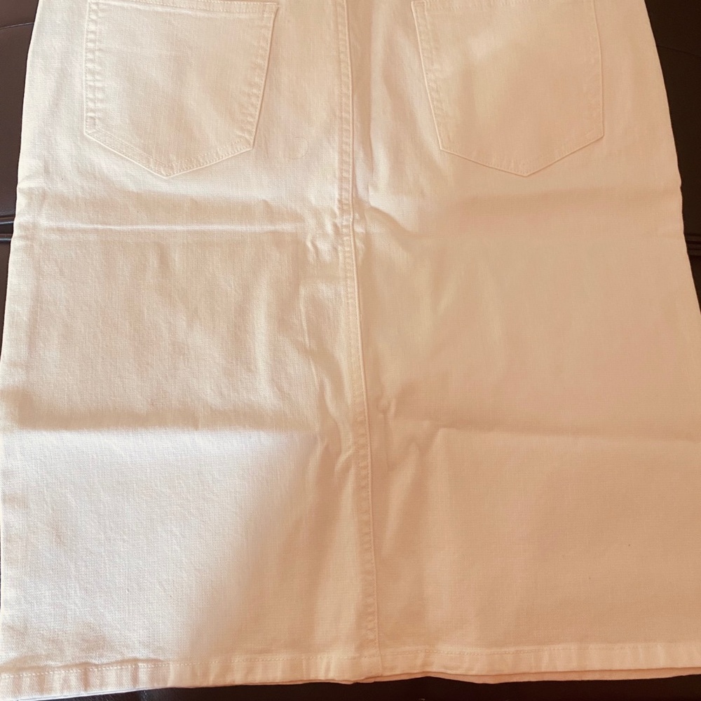 White skirt